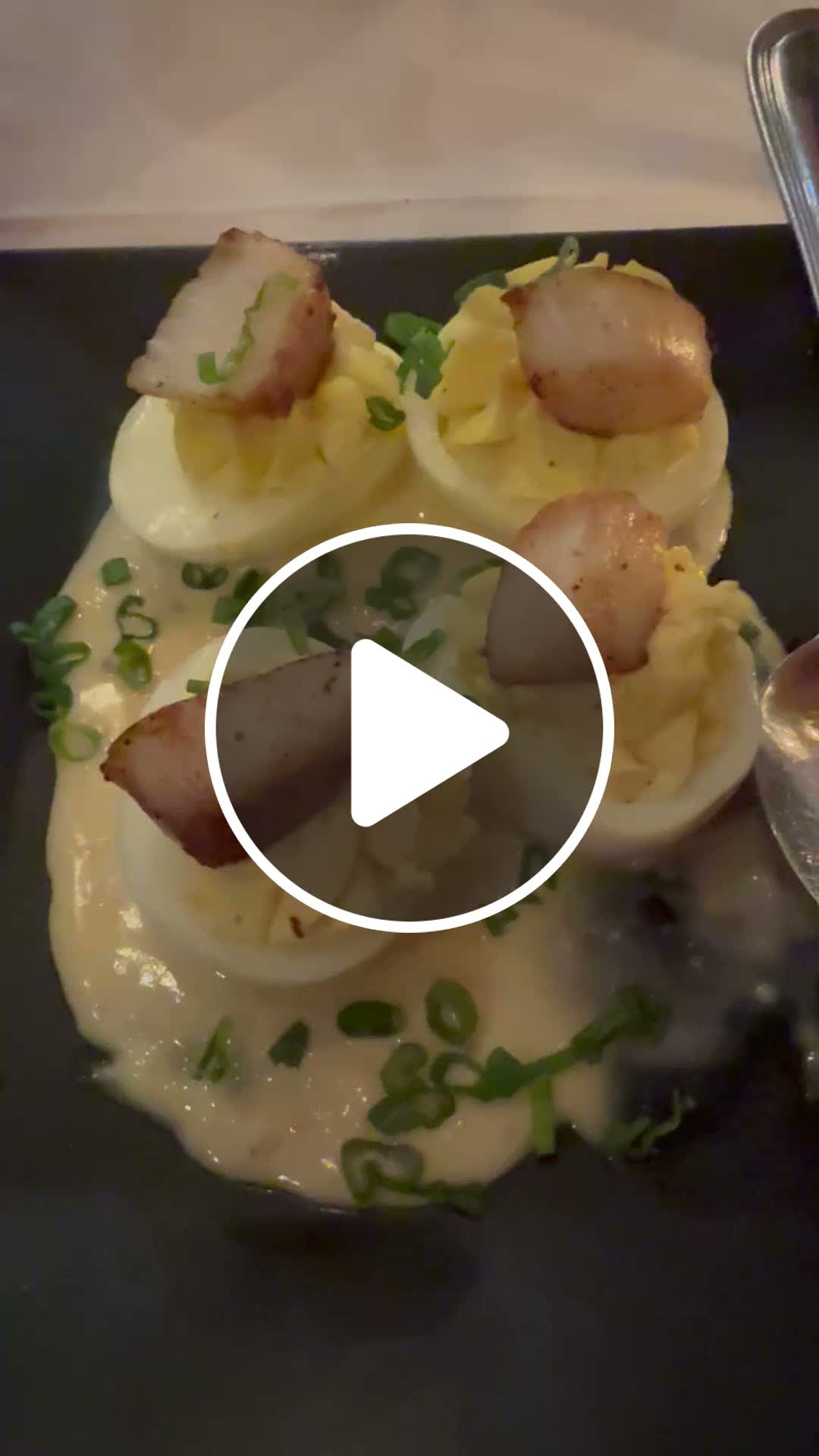 Yummy Deviled Eggs with Scallops. #seafood #yummy #singlemom - NewsBreak