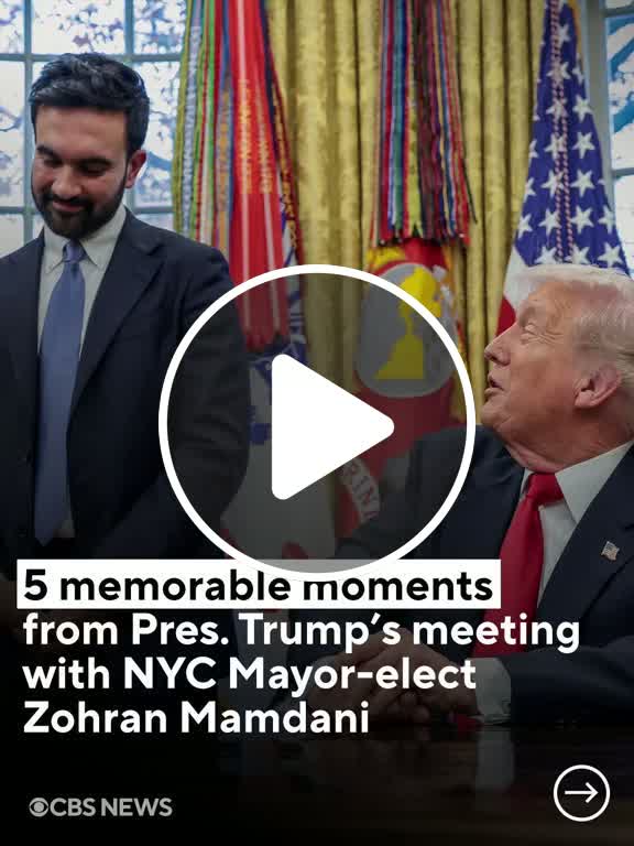 President Trump and New York City Mayor-elect Zohran Mamdani have ...