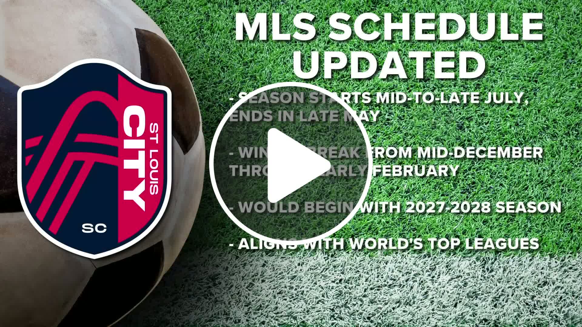MLS schedule is changing in 2027 - NewsBreak