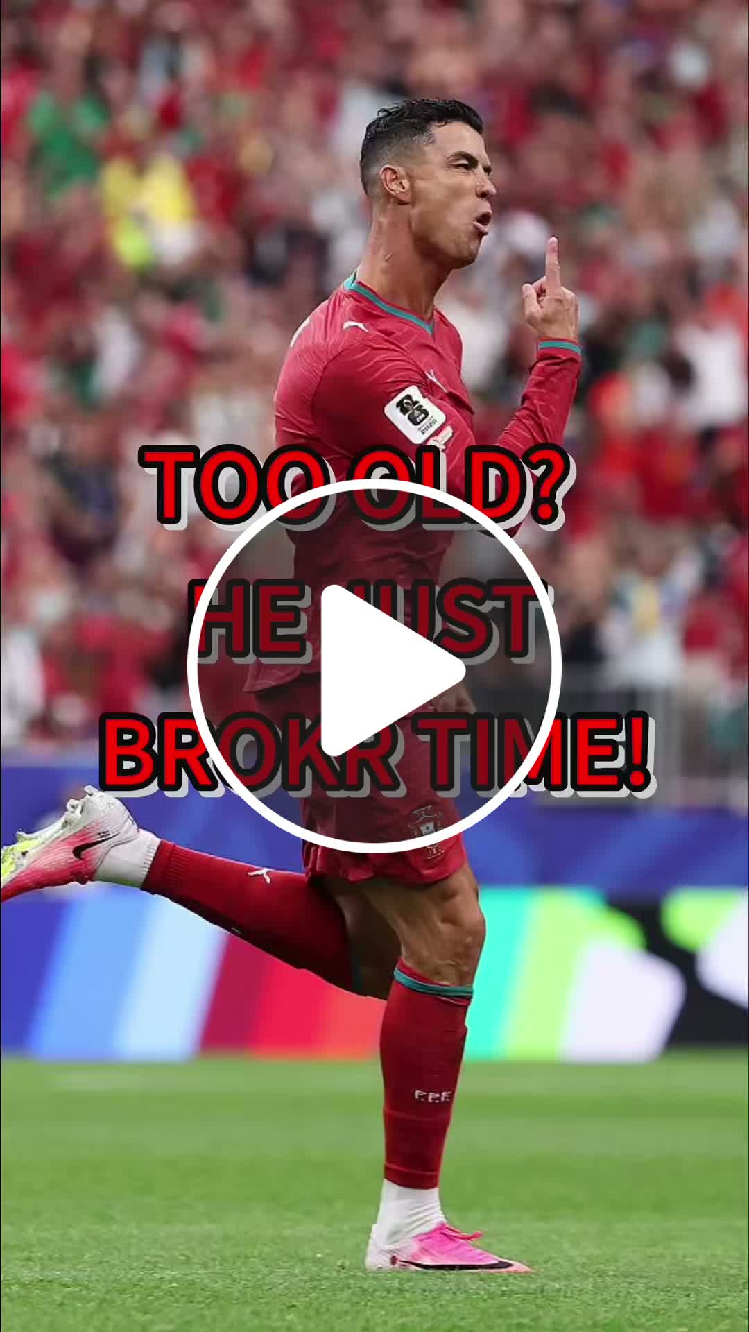 Cristiano Ronaldo just shut down all the critics ☺️#cristianoronaldo # ...