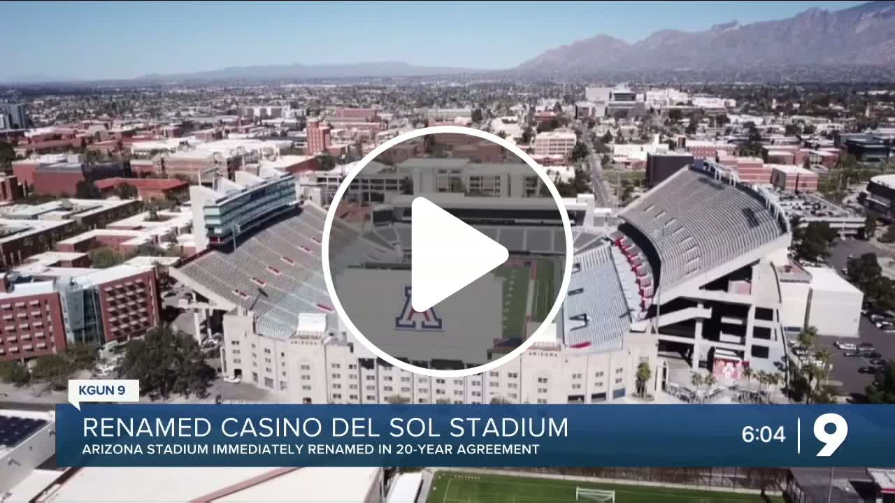Arizona Stadium renamed Casino del Sol Stadium - NewsBreak
