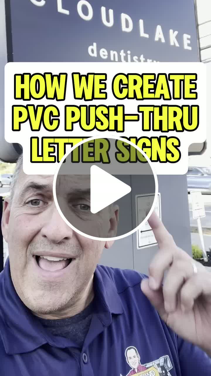How We Create PVC Push Thru Letter Signs. 🔥🔥🔥 - NewsBreak