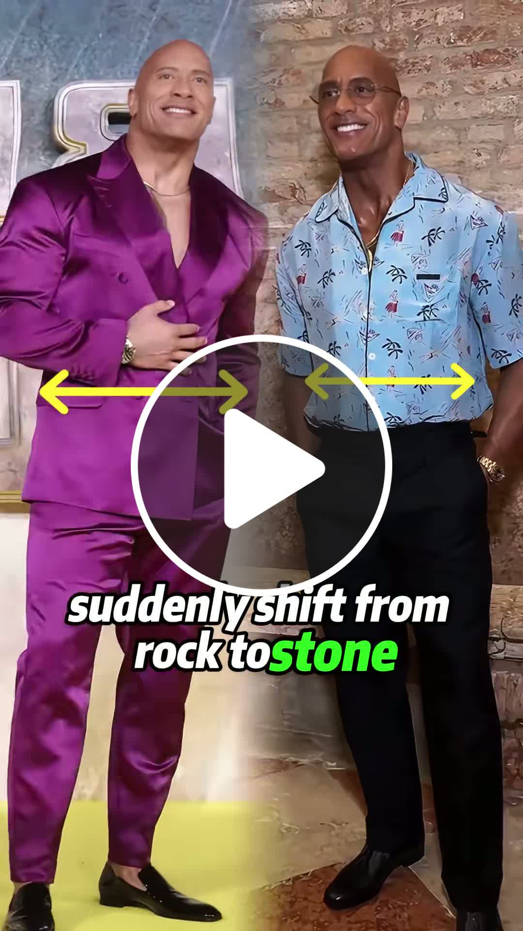 #CaughtOnCamera Why did Dwayne Johnson's physique suddenly change from ...