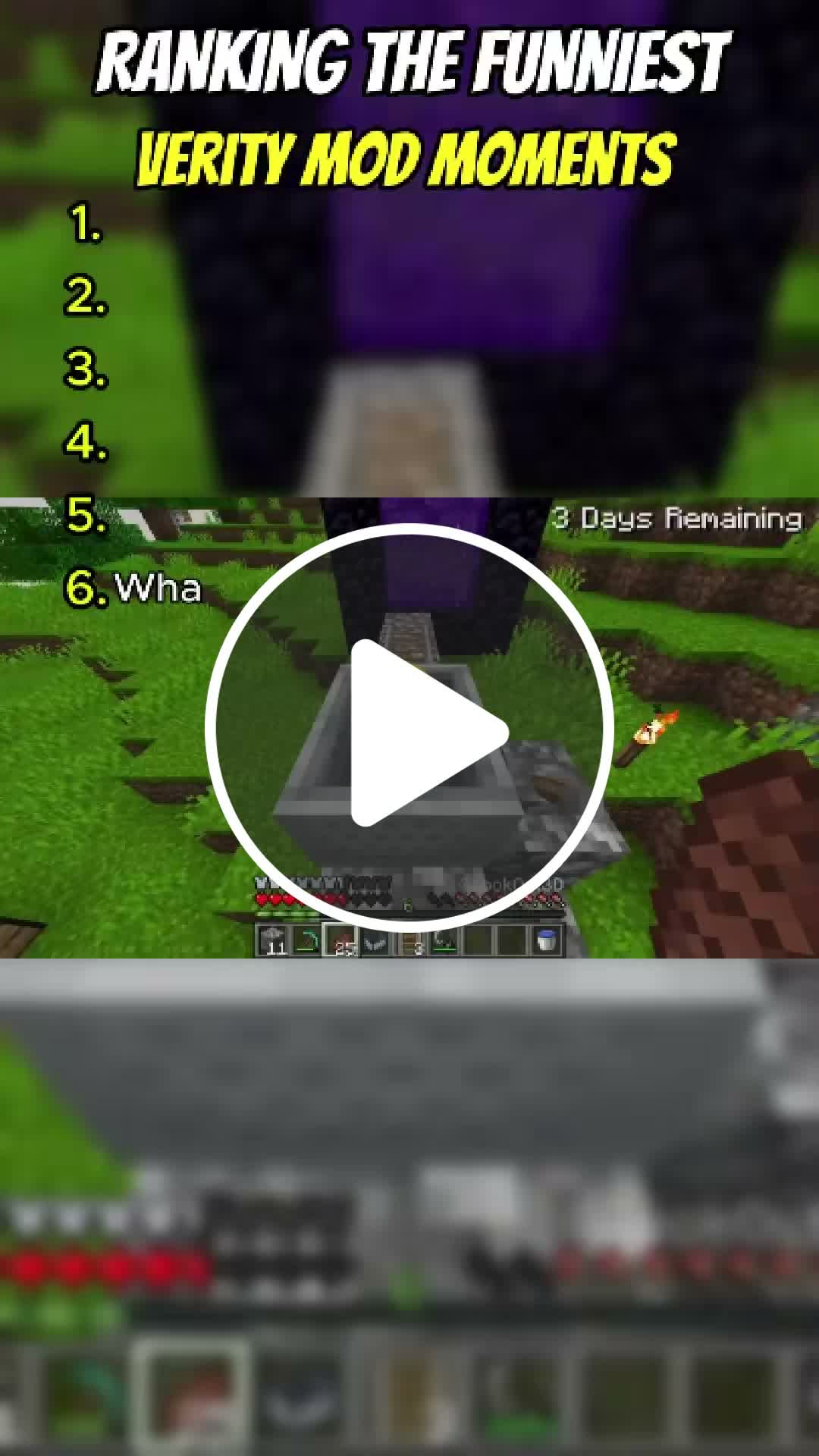 Ranking THE Funniest Verity MOD Moments Minecraft Memes Minecrafthorror ...