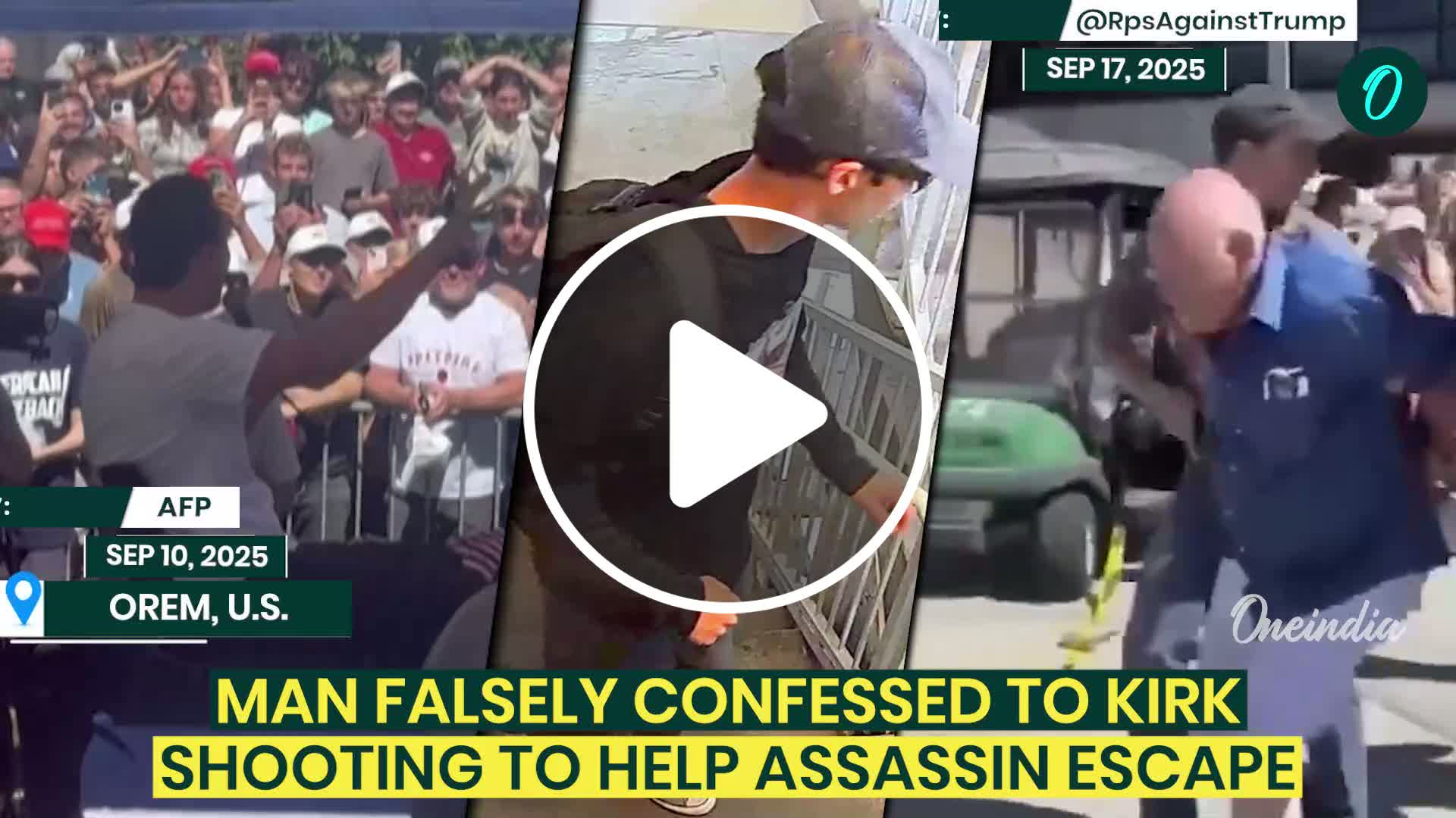 Charlie Kirk Murder: 71-Year-Old George Zinn Lied About Shooting to ...