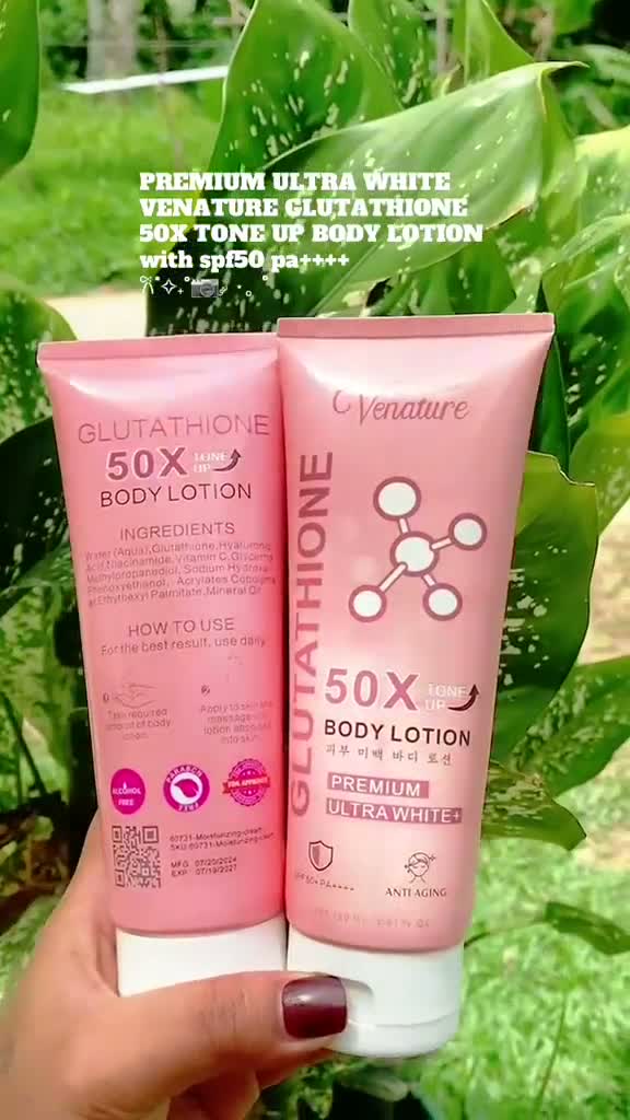 venature glutathione 50x body lotion reviews Tone Up  Dewy Demure Venature Glutathione Body Lotion 50x