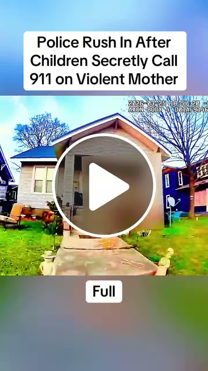 Children secretly call 911 during a violent incident with their mother ...