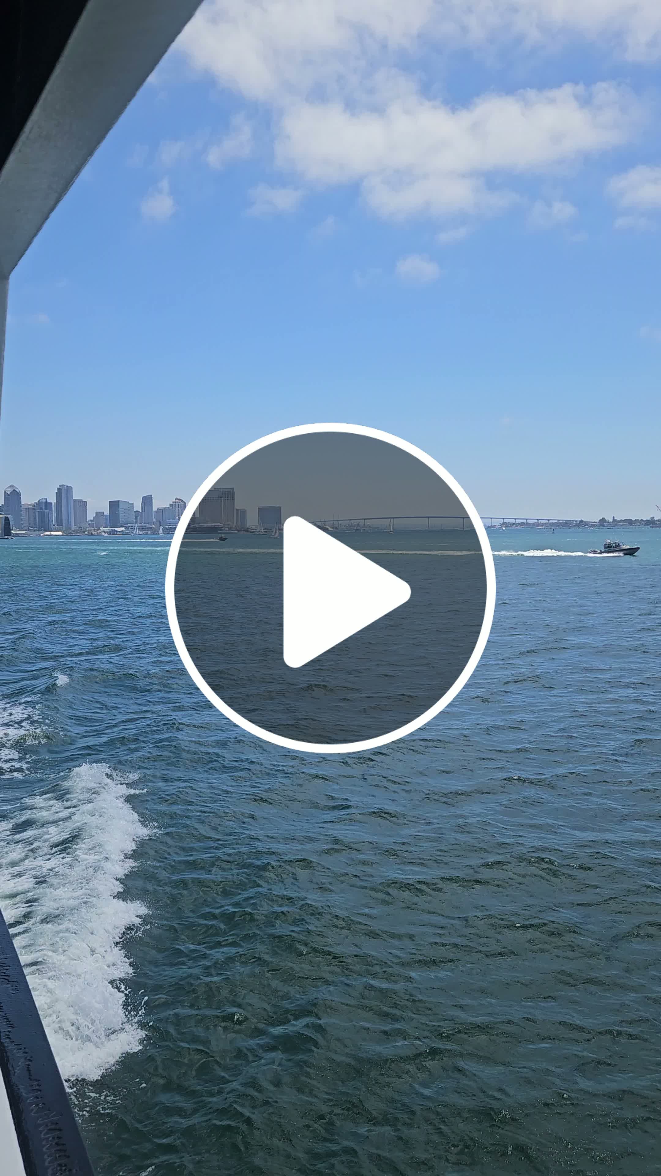 Beautiful Day for a Cruise on The San Diego Bay