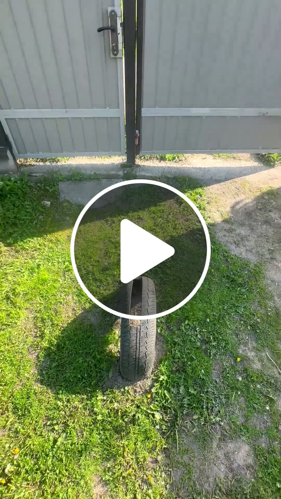 Clever Tire Gate Stop Holds Gate Open - NewsBreak