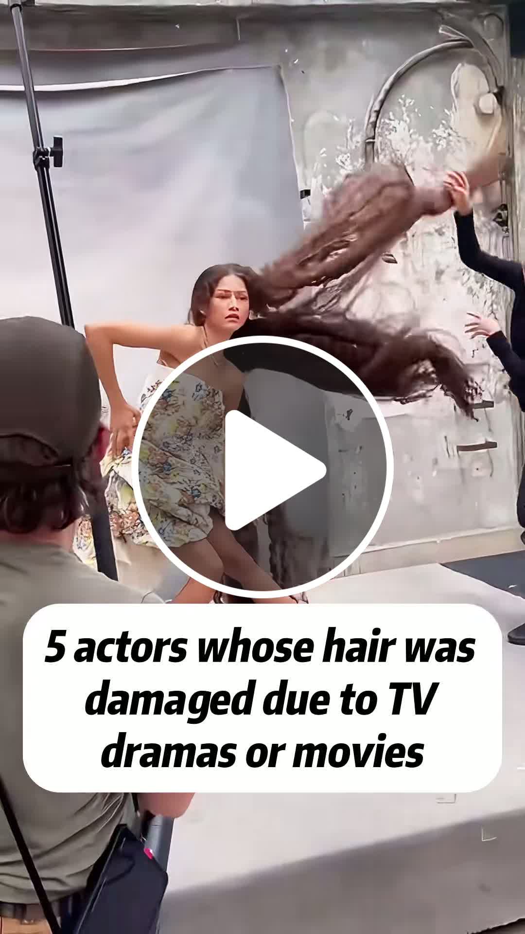 #Essential3Things 5 actors whose hair was damaged due to TV dramas or ...