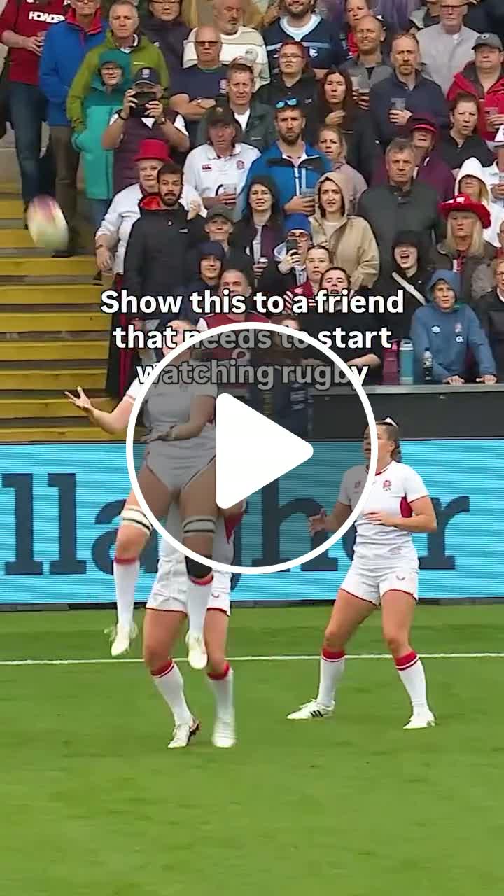Rugby but make it cinematic #RWC2025 #ENGvSAM - NewsBreak