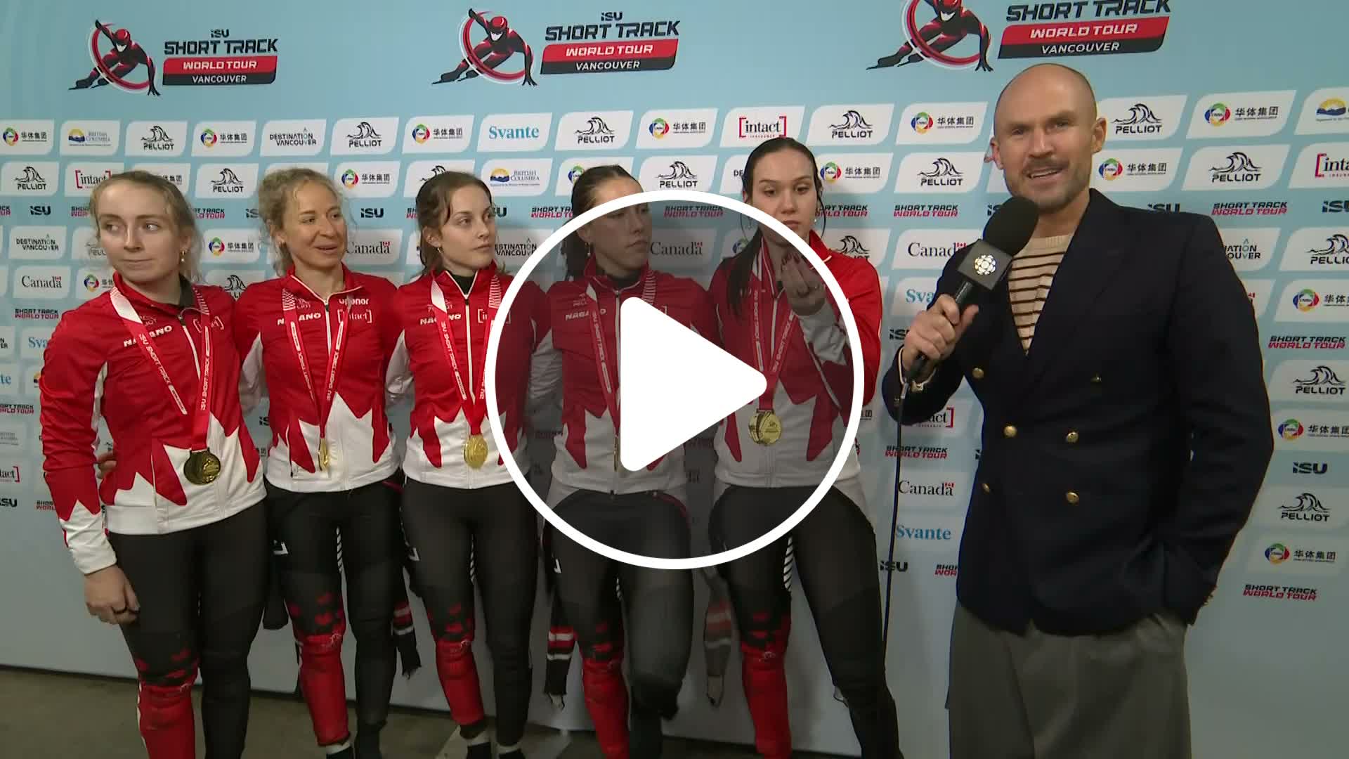 Canadian Ice Maples reflect on gold-medal performance in women's relay ...