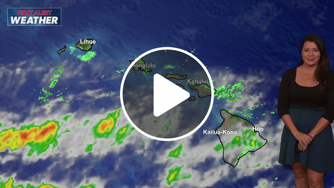 October 24, 2026 Hawaii weather first alerts: Heavy rain starting ...
