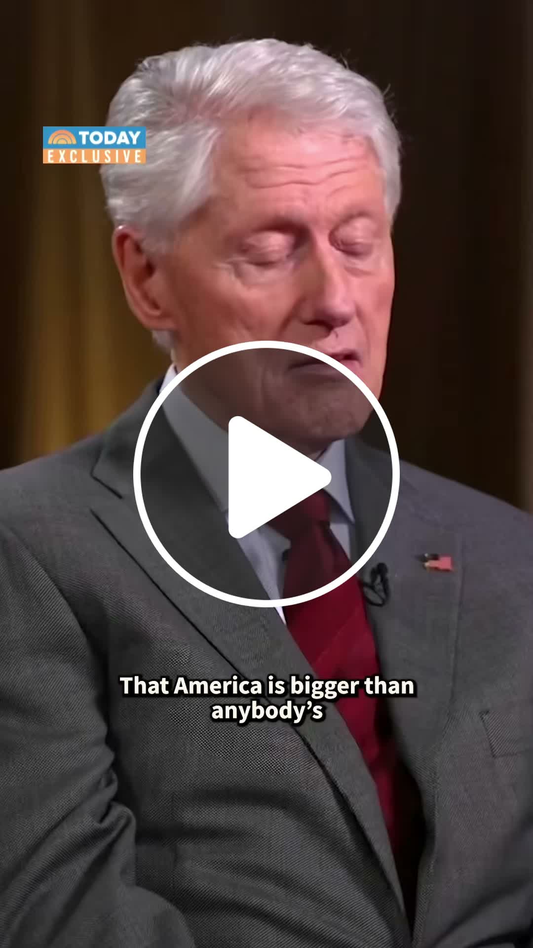 Former President Bill Clinton talks about the letter he received from ...