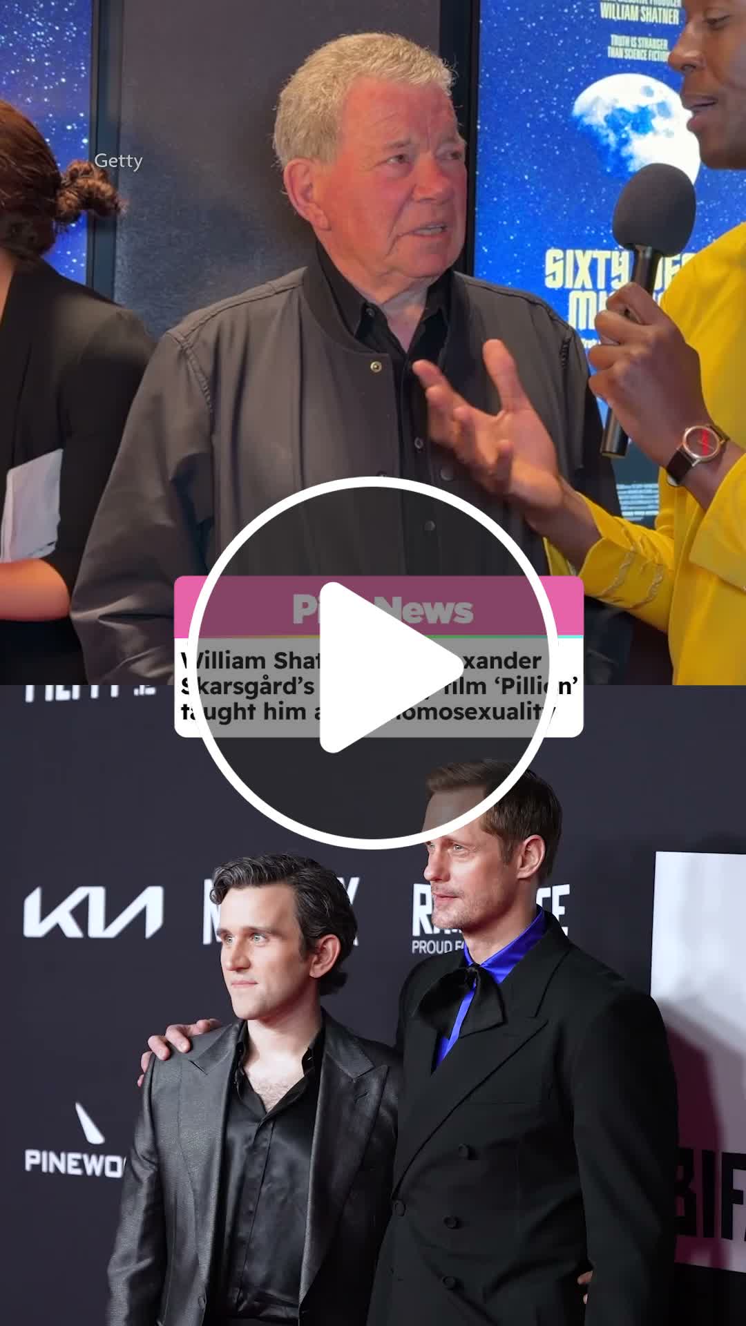 William Shatner on Alexander Skarsgård film: 