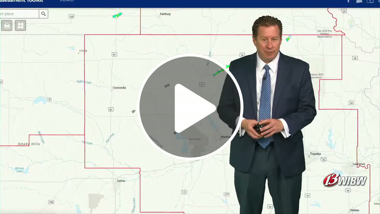 NOAA: EF1 tornado path over 12 miles Monday in Blue Rapids - NewsBreak