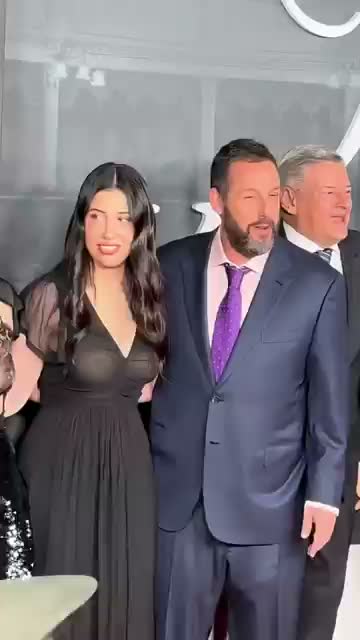 sadie sandler sheer dress No one noticed that was wearing a when she was with her father, Adam Sandler. #Hollywood Adam and Jackie Sandler Coordinate