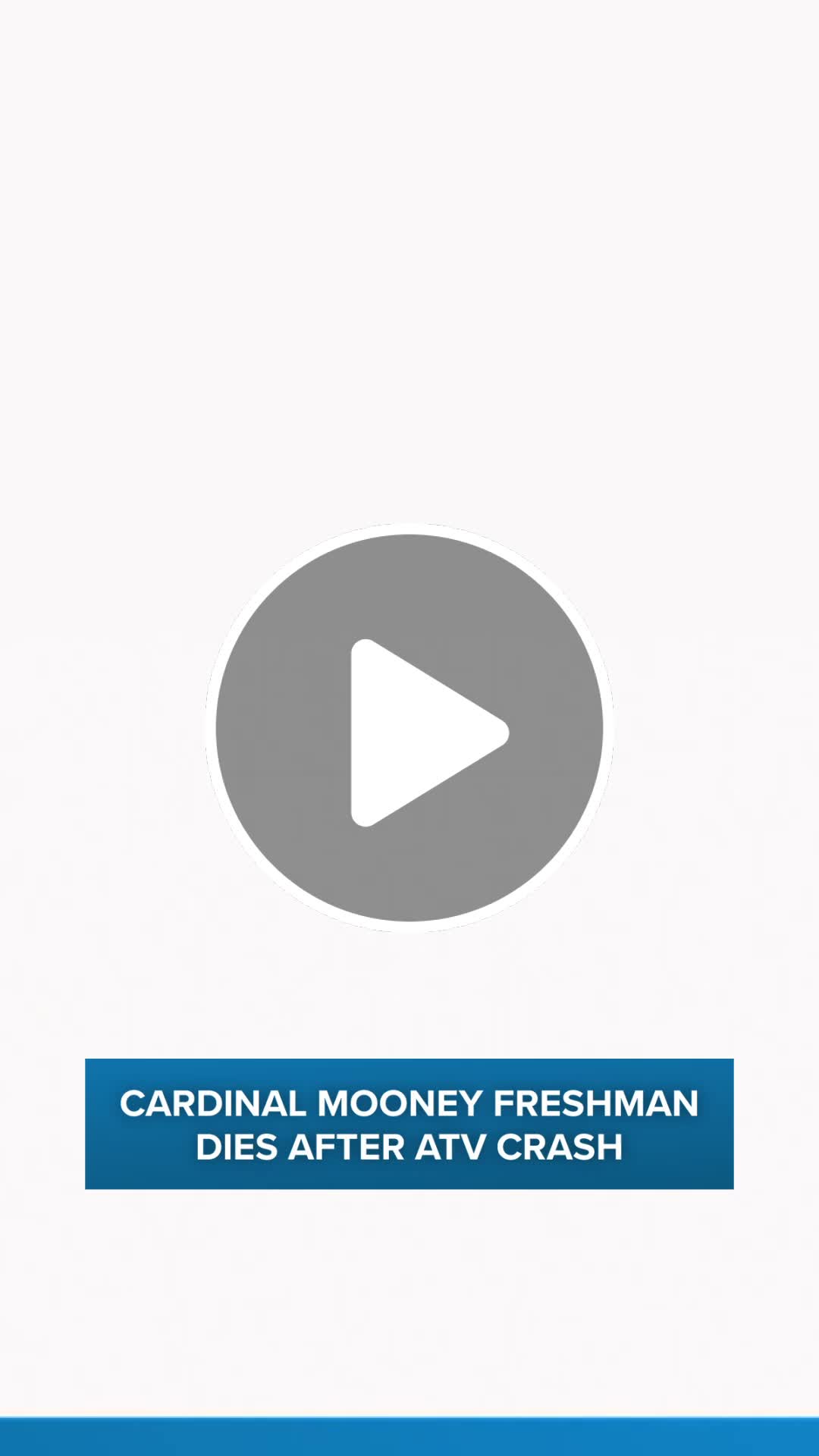 Cardinal Mooney freshman dies in ATV crash - NewsBreak