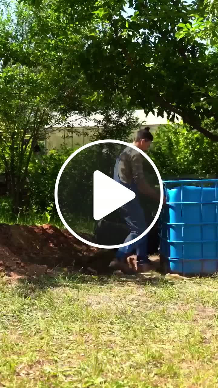 Simple backyard pool made of pallets & a big wheel - NewsBreak