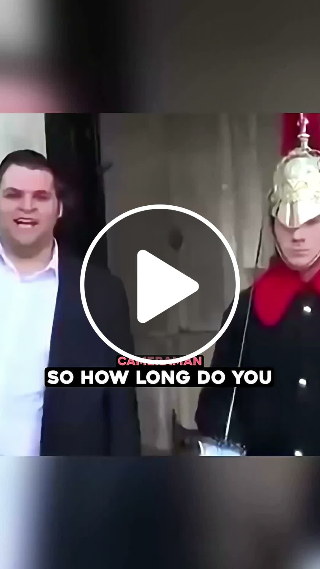 Random Guy Makes Royal Guard Break Character - NewsBreak