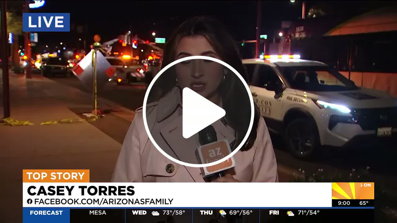 Light rail service in downtown Phoenix impacted after deadly crash ...