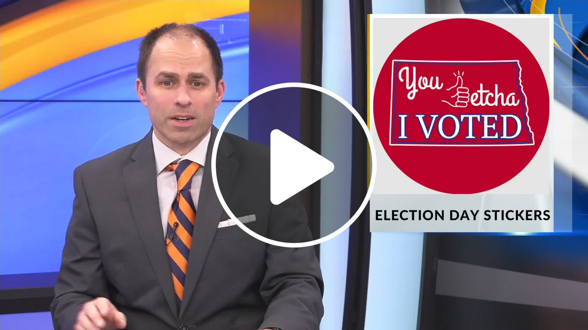 "I Voted" sticker revealed, Bottineau woman wins contest - NewsBreak