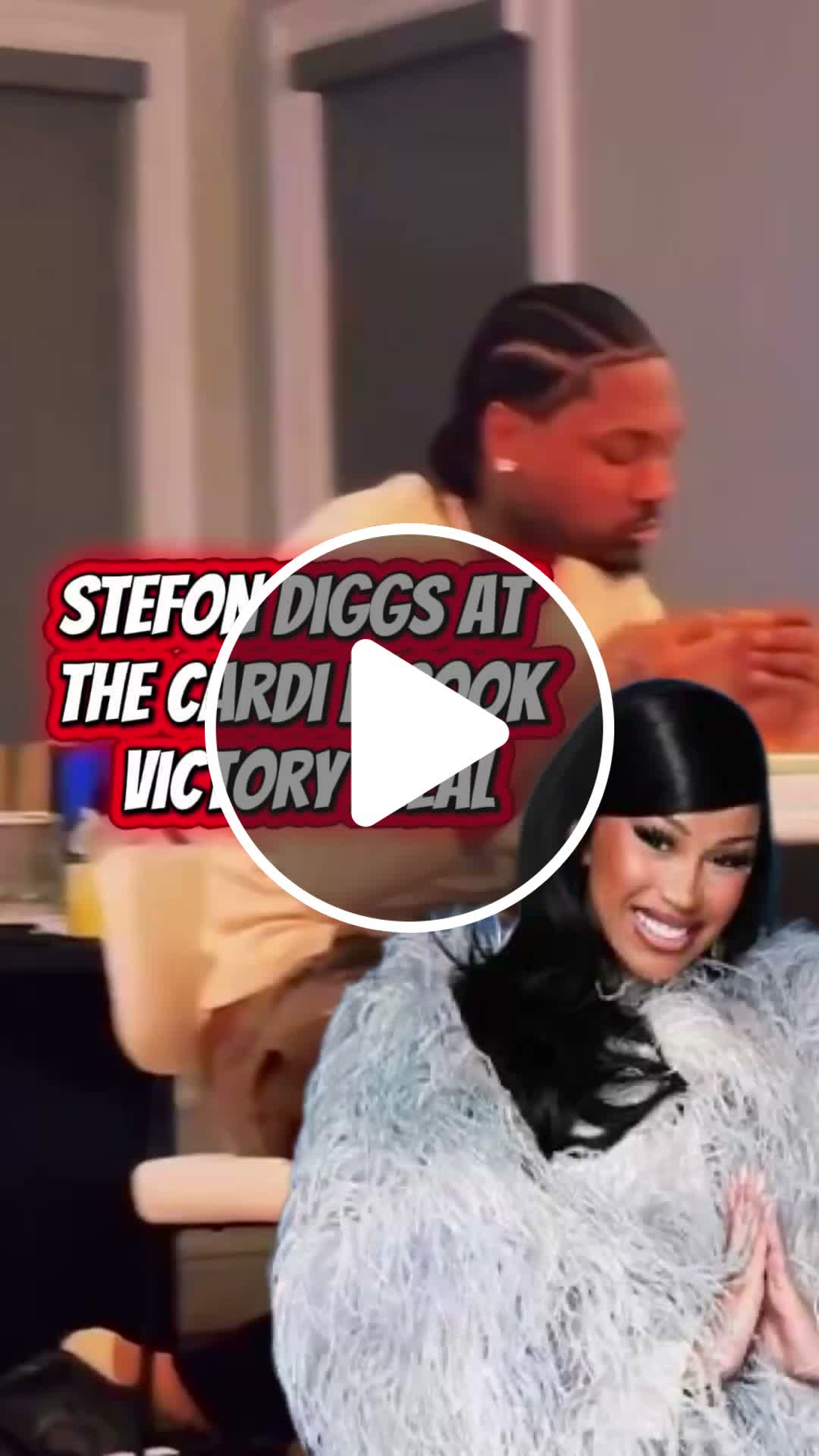 Stefon Diggs after Cardi B Cook’s his victory meal - NewsBreak