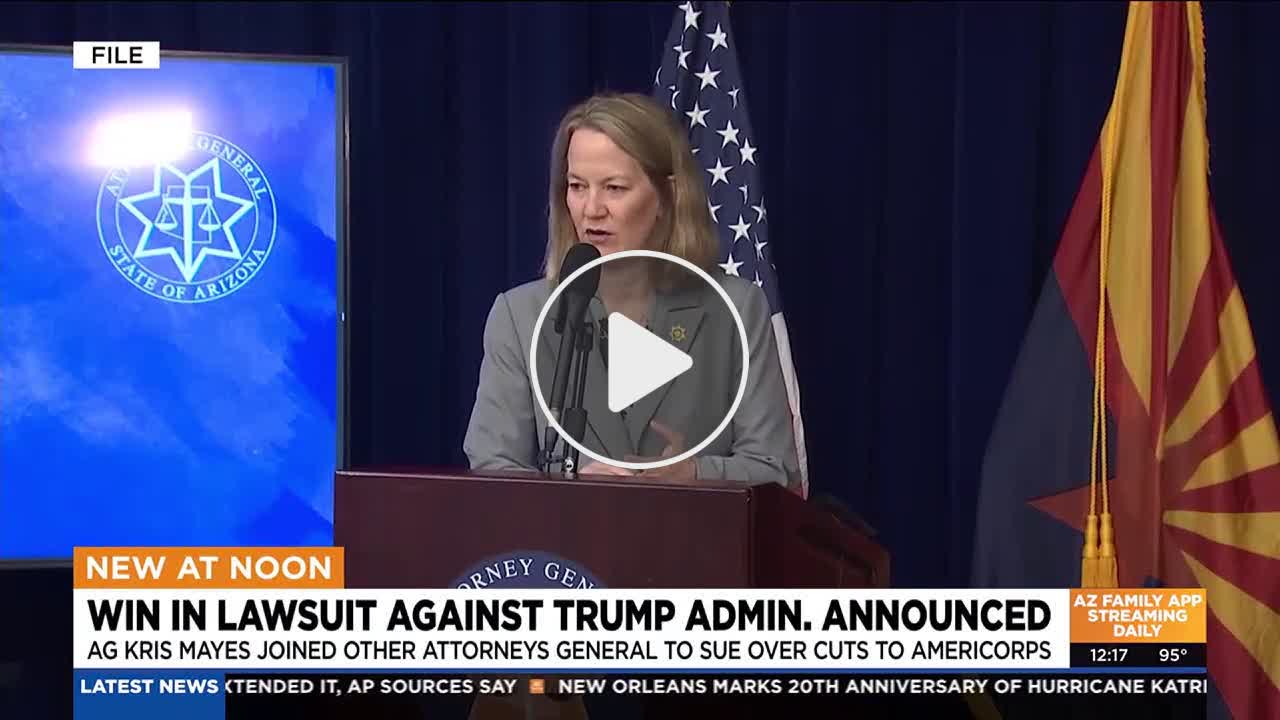AmeriCorps program cuts halted after lawsuit filed by Arizona, other ...