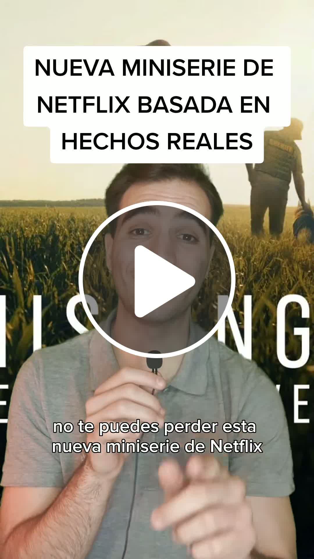 Nueva miniserie de Netflix basada en hechos reales #seriesnetflix # ...