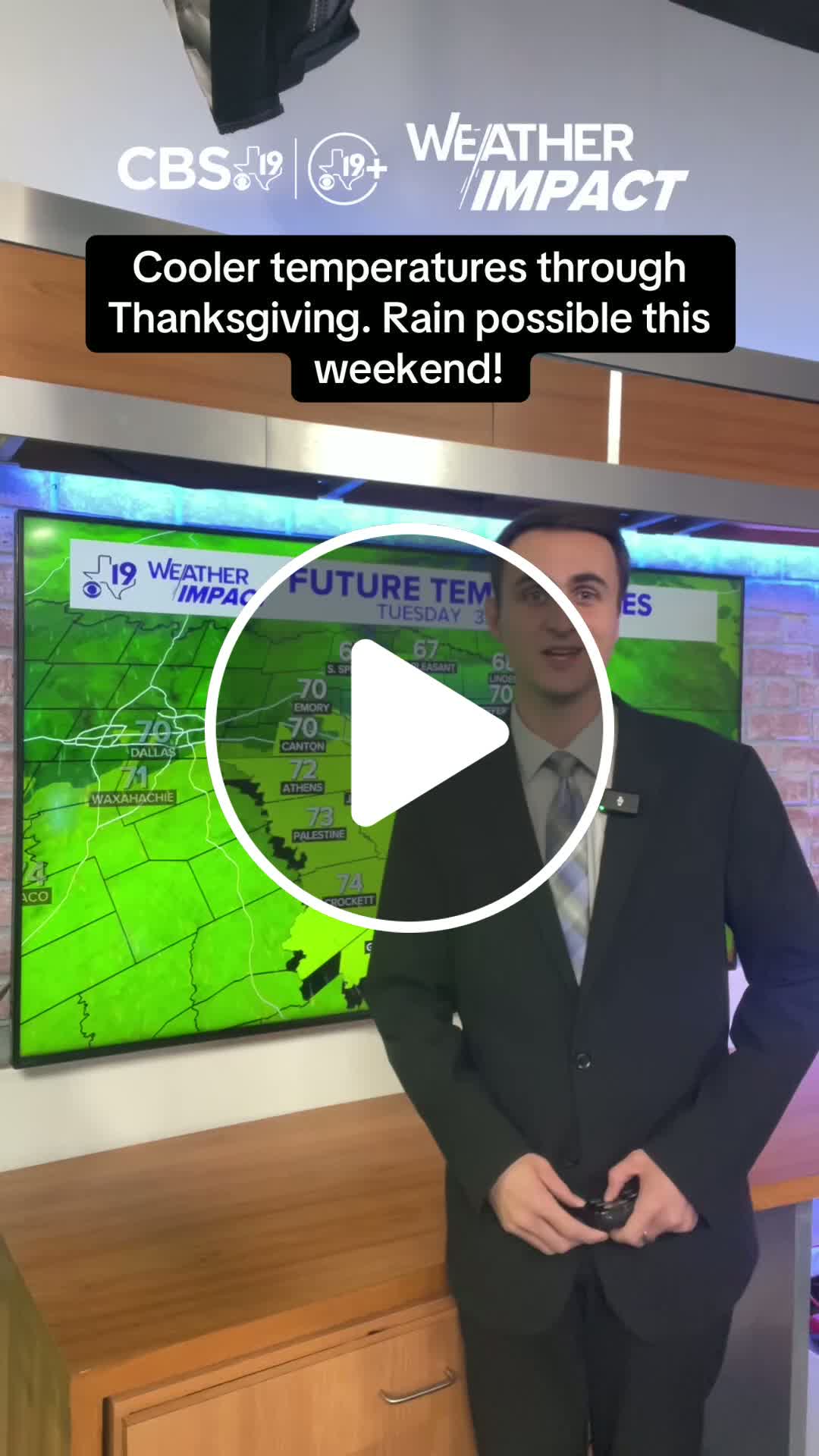 MET MINUTE: Cooler temperatures on the way ahead of Thanksgiving, rainy ...