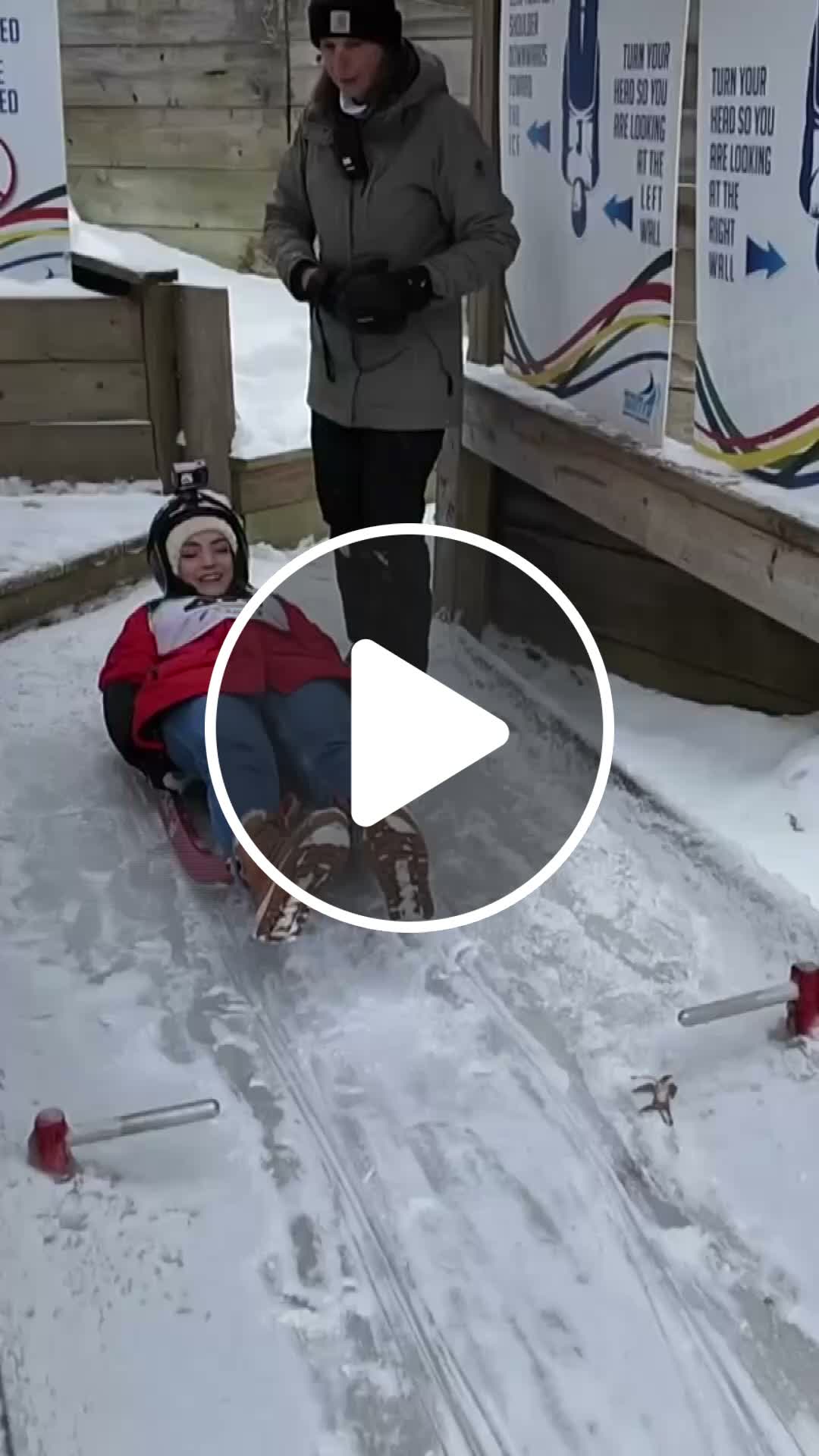 A bumpy ride down the Muskegon Luge track! - NewsBreak