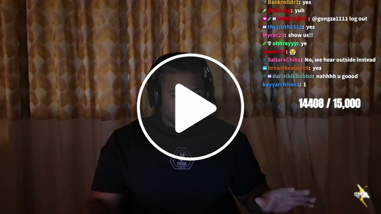 Fanum shows off his insane streaming setup where you can also see an F1 ...