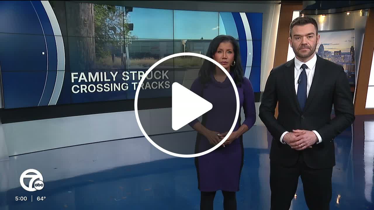 Mother, 2 children in hospital after second train strikes family ...