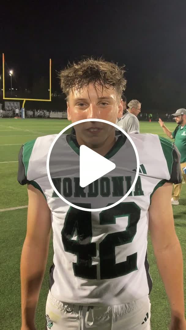 Nordonia kicker Riley Edgehouse discusses the winning FG in Week 7 vs ...