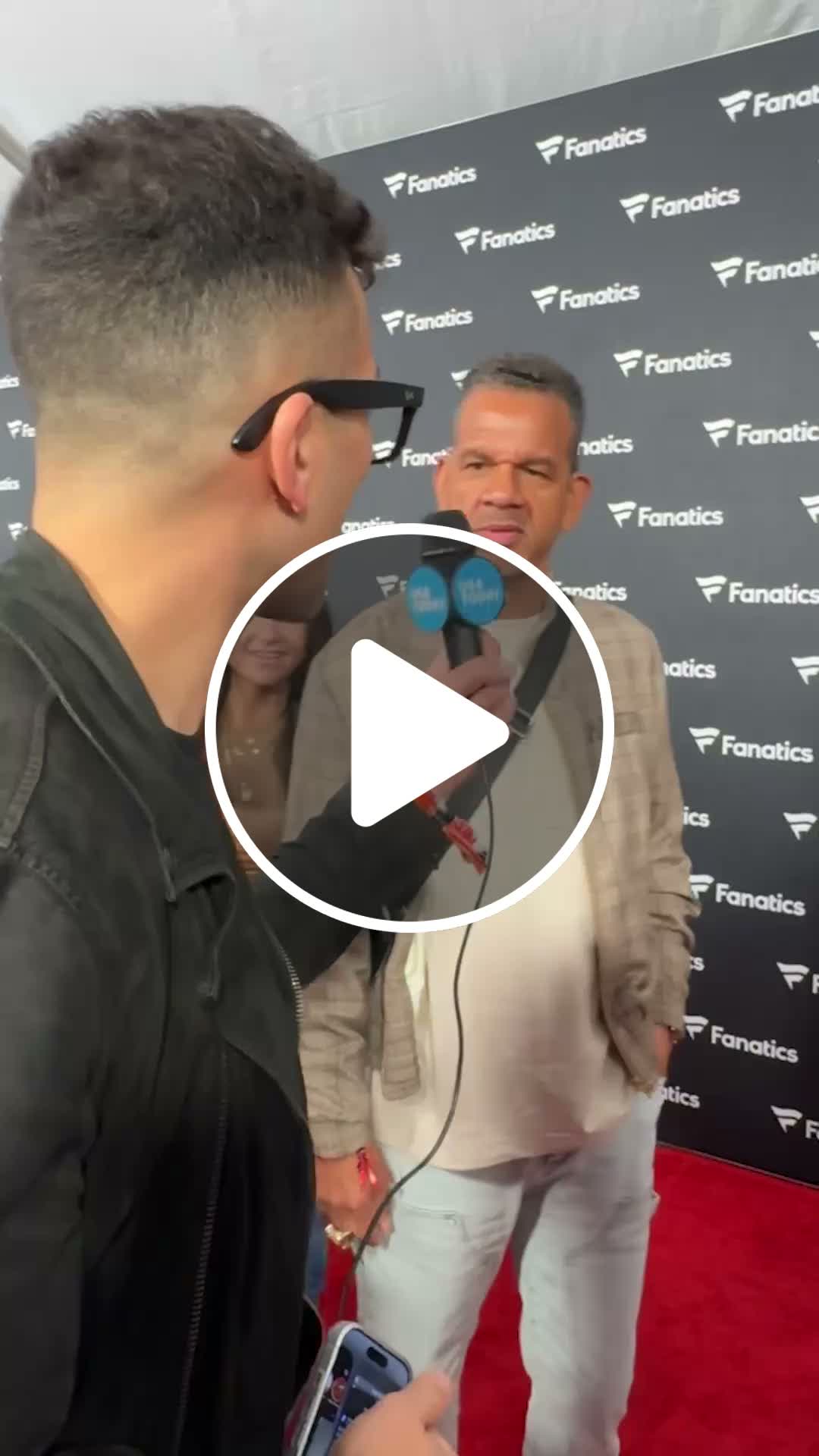 Andre Reed reacts to Joe Brady hire at Fanatics Super Bowl party ...